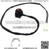 Wiring Loom Harness Kill Switch Key Switch 2-Wire Ignition Coil CDI Box Spark Plug Rebuild Kit for 50CC 70CC 90CC 110CC-160CC Kick Start Dirt Pit Bike ATV Buggy Go Kart Wire Harness - Image 3