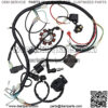 Complete Wiring Harness kit Wire Loom Electrics Stator Coil CDI for ATV Quad 4 Four Wheelers 150CC 200CC 250CC Go Kart Dirt Pit Bikes - Image 2