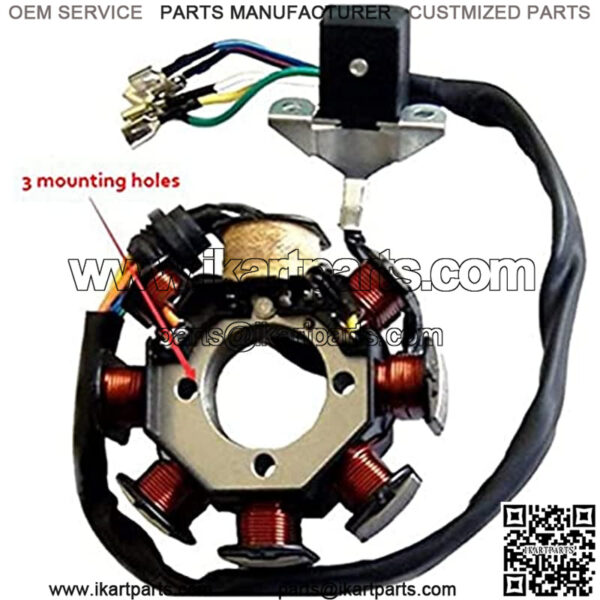 Complete Electrics Wiring Harness Wire Loom Stator Coil CDI For 150cc-300cc ATV Quad Four wheelers Go Kart Dirt Pit bikes - Image 2