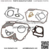 Engine Head Cylinder Stator Clutch Intake Gasket Set Compatible with Chinese Honda 110cc Horizontal Engine ATV Dirt Bike Go Kart Quad 4 Wheeler Dune Buggy
