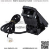 ATV Foot Brake Pedal, Vehicle Accelerator Throttle Speed Control Brake Foot Pedal E-Bike Go Kart - Image 4