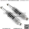 12.5" 320MM Motorcycle Rear Shock Absorbers Suspension Universal Fits Dirt bike Gokart ATV Quad, Chrome - Image 2