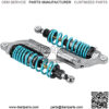 Universal 320mm Motorcycle Air Shock Absorbers Rear Suspension Compatible with Gokart Honda ATV CB Yamaha 12.5 Inch 2PCS Blue - Image 2