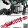 360mm Shock Absorber, 14.2inch Rear Suspension Shock Absorber Steel Alloy Damper Replacement, Adjustable Damping Universal for Motorcycle/ATV/Go Karts - Image 5