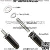EBG-001 Exhaust Bolt and Gasket for GY6 50 cc 70cc 90 cc 110cc 125 cc 150cc Scooters ATVs Go Karts Moped Quad 4 Wheeler Dune Buggy Sandrail Taotao Sunl Coolster Jonway Roketa - Image 3
