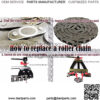 25H Heavy Duty Chain 3 FT with 1 Connecting Link, for Scooter, Mini Bike, GoKart - Image 2