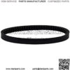 669-18-30 Drive Belt Compatible with GY6 139QMB 1P39QMB 49CC 50CC Go Kart ATV Moped Roketa Taotao Vespa Jonway Scooter - Image 3