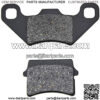 Rear Disc Brake Pad for 50cc 70cc 90cc 110cc 125cc ATV Go Kart Quad Bikes Dune Buggy 4 Wheeler