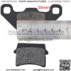 Rear Disc Brake Pad for 50cc 70cc 90cc 110cc 125cc ATV Go Kart Quad Bikes Dune Buggy 4 Wheeler - Image 3