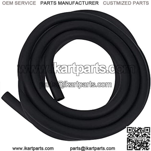 3/16 Fuel Line 10 Feet (3 Meter) Length ID 3/16" Gas Line Tubing Hose Black for Small Engines Dirt Bikes Go Kart Motorcycles Riding Mowers Generator