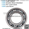 Donepart Bearings 5/8" IDx 1-3/8" ODx .433" Thick 99502H-2RS Double Rubber Sealed Bearings for Go Kart, Mini Bikes, Lawn Mower, Wheels (4 Pack) - Image 3