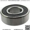 Donepart Bearings 5/8" IDx 1-3/8" ODx .433" Thick 99502H-2RS Double Rubber Sealed Bearings for Go Kart, Mini Bikes, Lawn Mower, Wheels (4 Pack) - Image 5