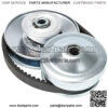 30 Series Bore GO Kart CVT Torque Converter 3/4" Bore 6" Diameter Driven Asymmetric Go Kart Mini Bike + 5/8" Driven Clutch Comet Kit + 725 Belt - Image 2
