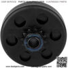 Centrifugal Clutch 5/8" Bore 12 Tooth #35 Chain for Go Kart Mini Bike Lawnmower Engine - Image 3