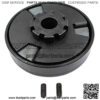 Centrifugal Clutch 3/4" Bore #35 Chain 12 Tooth for Go Karts Mini Bike Replace Parts (12T Centrifugal Clutch with #35 Chain) Up to 6.5 HP, Perfect for Go Kart, Minibike - Image 2