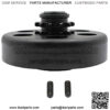 Centrifugal Clutch 3/4" Bore #35 Chain 12 Tooth for Go Karts Mini Bike Replace Parts (12T Centrifugal Clutch with #35 Chain) Up to 6.5 HP, Perfect for Go Kart, Minibike - Image 3