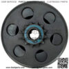 5/8" Bore Go Kart Centrifugal Clutch 12 Tooth For #35 Chain 8HP for Go Kart Mini Bike Lawnmower Engine - Image 2