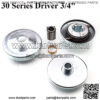 New 30 Series 6.5 HP Go Kart/Mini Bike Torque Converter Clutch Driver Pulley Replacement Comet Manco 212CC 3/4" Bore Max Torque