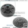 Go Kart Mini Bike Centrifugal Clutch 3/4" Bore 10 Tooth with #40/41/420 Chain - Image 3