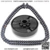 Go Kart Mini Bike Centrifugal Clutch 3/4" Bore 10 Tooth with #40/41/420 Chain - Image 4