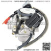 GY6(150cc) Carburetor for 150cc 125cc 152QMJ 157QMJ 4 Stroke Engines Electric Choke Motorcycle Scooter  - GY6 150cc Carburetor 24mm PD24J Carb - Image 4