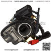 Carburetor FOR YERF DOG DOGG GY6 150 150cc Scooter Moped Go Kart Carb - Image 3