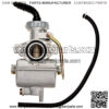 PZ20 Carburetor with Air Fuel Filter Gasket for Coolster 125cc Kazuma Baja 50cc 90cc 110cc 110B NST Quad 4 Stroke ATV 4 Wheeler Go Kart Apollo 70cc Dirt Bike - Image 2