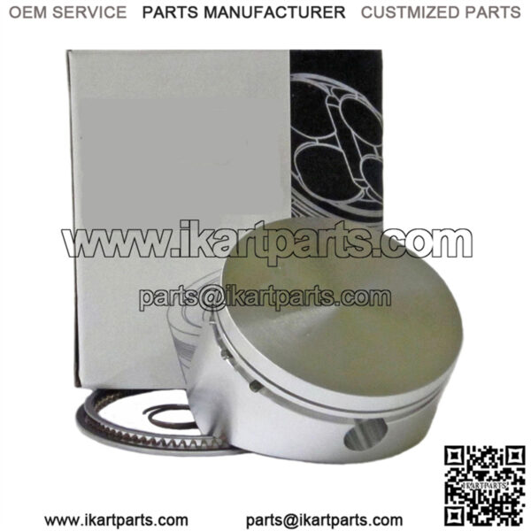 70mm (2.756") Unchromed Piston Kit for Predator 212cc (Hemi & Non-Hemi)