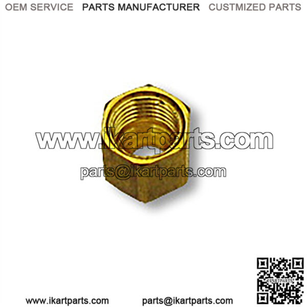 Compression Nut Brass Fitting for 3/8   - 24 UNF