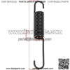 Side Stand Kickstand Spring for 196cc 6.5HP Massimo Hensim TrailMaster Baja Doodle Bug Blitz Dirt Bug Racer DB30 Heat Warrior MB165 MB200 CT100U MBX10 MBX11 Mini Bike Motorsport - Image 4