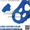 Foot Peg Footpegs Foot Rest Compatible with RM125 RM250 RM250Z RMX250 DR-Z400 DR-Z400E DR-Z400S DR-Z400SM KLX400R Blue - Image 3