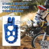 Foot Peg Footpegs Foot Rest Compatible with RM125 RM250 RM250Z RMX250 DR-Z400 DR-Z400E DR-Z400S DR-Z400SM KLX400R Blue - Image 5