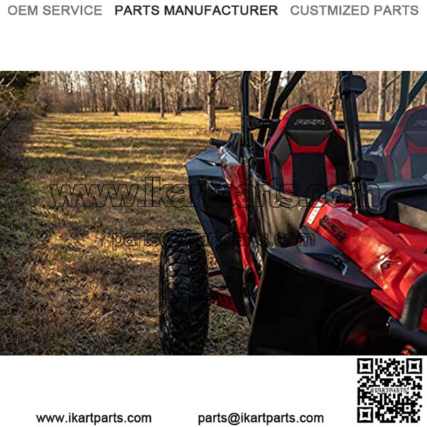 Fender Flares Mud Guards for 2014+ Polaris RZR XP 1000 / XP 4 1000 | Extreme Durability | Protect Against Rocks, Dirt, Sand, & Mud | Additional 8.5   of Protection | Front Only - Image 3