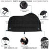 Bike Covers | Styles - Outdoor Storage or Transportation/Travel | Waterproof, Heavy Duty, 600D, 300D, or 210D Oxford Ripstop Materials | Sizes L, XL, XXL for 1,2 or 3 bikes | Offers Constant Protection Through All 4 Seasons For All Bicycles On Or Off The Rack - Image 4