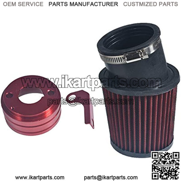 Air Filter With Adapter Kit for Predator 212cc 6.5 HP Engine Go Kart Racing Cart Mini Bike Parts