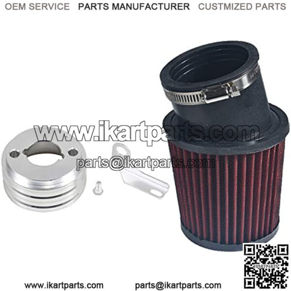 Mini Bike Air Filter With Adapter Kit For Predator 212cc Engine Racing Go Kart Cart Mini Bike