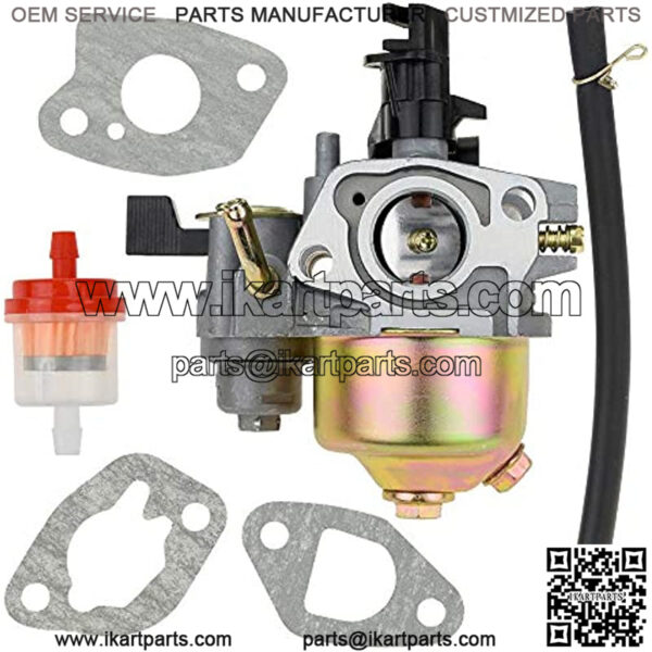 Carb Carburetor with Gaskets Fuel Line Filter for Powersports CT200U Trail 200 Mini bike Twister 80T Go Cart 5.5hp 6.5hp Generator Parts