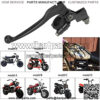 Left Brake Clutch handle Lever perch for 196cc 6.5HP Massimo MB200 Baja Heat Warrior MB165 MB200 Hensim TrailMaster Doodle Bug Blitz Dirt Bug 97cc DB30 Motovox MBX10 MBX11 Mini Bike Motorsports - Image 4