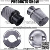 High Performance Upgraded Air Filter adapter Intake Spark Plug Kit for Predator 212cc 6.5 Hp Engine Mini Bike Go Kart Racing   Silver - Image 3