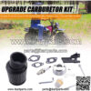 High Performance Upgraded Air Filter adapter Intake Spark Plug Kit for Predator 212cc 6.5 Hp Engine Mini Bike Go Kart Racing   Silver - Image 5