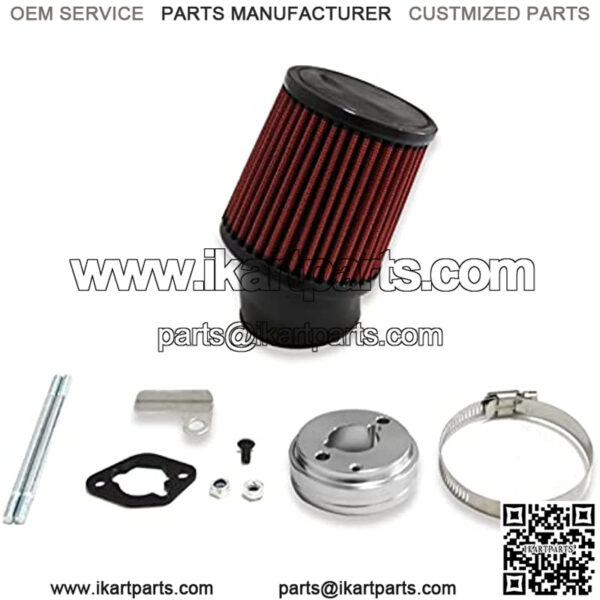 High Performance Air Filter Intake Kit for Go-Karts & Mini Bikes 6.5 HP Honda Clone GX160 GX200 Go Kart Predator 212cc Engine - Image 2