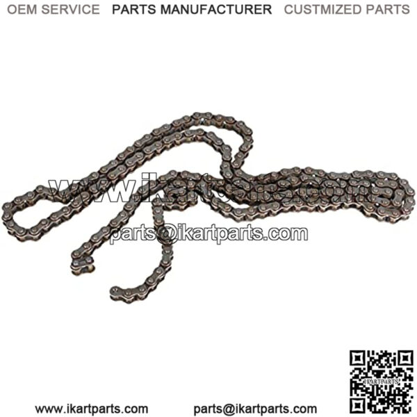 New #35 Roller Chain 5 Feet with 2 Master and 1 Offset Links Fit for Go Kart and Mini Bike - Image 4