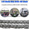 #35 Drive Chain 140 Links for 79cc 79.5cc 80cc 97cc 100cc 105cc 212cc 2.5hp Motovox MBX10 MBX11 Monster Moto Mega Moto MM-B80 MM-B105 Coleman CT100U Baja DB30 Predator Mini Trail Bike Go Kart - Image 4