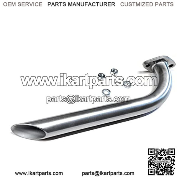 Exhaust Header high performance for: ct100u / cc100x Mini bike. ((( STOP!!! WILL NOT WORK ON ANY OTHER ENGINE OR MINIBIKE )))