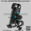 Bicycle Phone Holder, Suitable for Motorcycle, Mountain Bike, Classic Bike, etc., 360   Universal Adjustable Phone Holder, Compatible with Phone Devices Such as iPhone and Android - Image 4