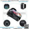 Bike Phone Front Frame Bag, Waterproof Bike Phone Mount Bag, Bicycle Bag Bike Accessories for Adult Bikes, Cycling Pouch Compatible with iPhone 11 XS Max XR Fit 6.5 - Image 3
