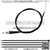 Motorcycle Throttle Handle and Grip Cable for 50cc 110cc 125cc 150cc 250cc Dirt Bike Quad ATV Mini Baja Mb165 Mb200 (51 Inches) - Image 5