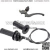 22mm Mini Bike Throttle Cable,50 90 110 125cc ATV Quad Pit Bike Dirt Bike Doodlebug Mini Bike Twist Throttle Accelerator Handle Grips - Image 4