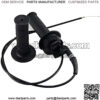 Throttle Handle Grips and Cable For ATV Quad Pit Bike Dirt Bike Mini Bike Mb165 Mb200 196cc 200cc Doodlebug Bike Fit for 22mm Bar By TOPEMAI