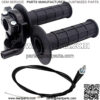 Throttle Handle Grips and Cable For ATV Quad Pit Bike Dirt Bike Mini Bike Mb165 Mb200 196cc 200cc Doodlebug Bike Fit for 22mm Bar By TOPEMAI - Image 3